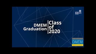 DMEM Graduation 2020 [upl. by Yursa]