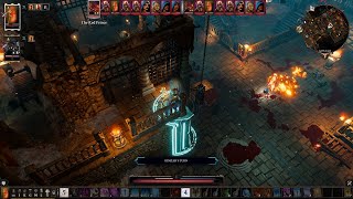 Divinity Original Sin 2 Tactician mode Kniles the Flenser fights Silent Monks [upl. by Elysha]