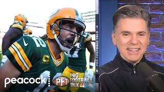 Aaron Rodgers trash talk can fuel Bears vs Packers in Week 14  Pro Football Talk  NBC Sports [upl. by Perzan]