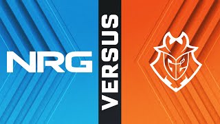 NRG vs G2 Esports  Quarterfinals  NA Winter Open [upl. by Yasnil]