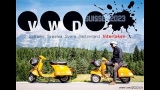 Vespa World Days 2023 Interlaken [upl. by Simmons]