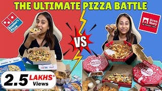 Oven Story Vs Domino’s Pizza  THE ULTIMATE PIZZA BATTLE  Which is best for Pizza Lovers🍕🍕 [upl. by Cerf]