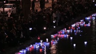 13novembre  des lanternes en hommage aux victimes [upl. by Howie]