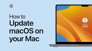 How to update macOS on your Mac  Apple Support [upl. by Atinaw734]