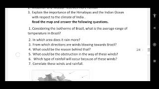 Class 10 Geography Maharashtra Board important question [upl. by Monro]