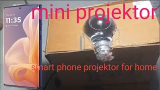 how to mini smartphone projektor athome। technical broy [upl. by Carper]