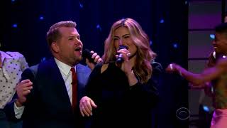 Dirty Dancing with Idina Menzel and James Corden [upl. by Icaj]