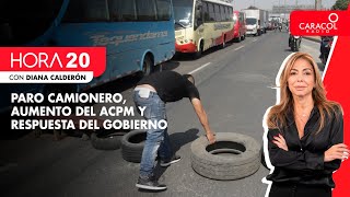 🔴 EN VIVO  HORA 20  Paro camionero aumento del ACPM y respuesta del Gobierno  Caracol Radio [upl. by Ellynad933]