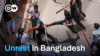 Bangladesh update How hard will authorities try to crack down on the protesters  DW News [upl. by Navaj413]