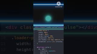 Magical css loader loader css coding [upl. by Bosch]