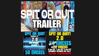 TrailerSPIT OR QUIT 20 Saturday October 5th 2024 8pm [upl. by Anaz759]