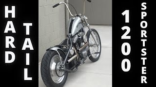 2002 sportster chopper bobber 1200 Hardtail hard tail [upl. by Ilahtan588]