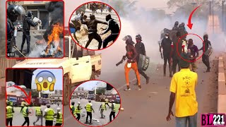 Sandaga Marchand ambulant contre les agents de la mairie de Dakar Affrontement… [upl. by Gibson724]