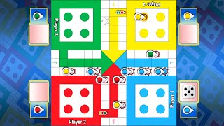 Ludo game in 4 players  Ludo king 4 players  SR95 GAMING [upl. by Kirimia674]