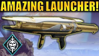 Destiny 2 AMAZING Sins of the Past Leviathan Raid Rocket Launcher [upl. by Fidela806]