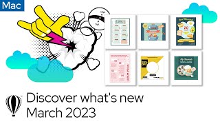 Discover whats new in CorelDRAW Graphics Suite  March 2023  Mac [upl. by Tartaglia]