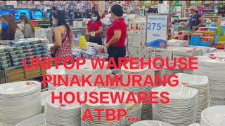 UNITOP WAREHOUSE DASMARIÑAS PINAKAMURA AT KUMPLETONG ITEMS PANG HOMEBUDDIES SUPER CHRISTMAS SALE [upl. by Akinar]