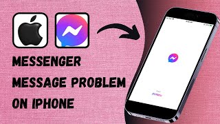 How to Fix Messenger Message problem On iPhone [upl. by Jariv]