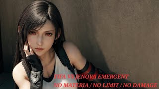 FF7 REBIRTH  TIFA VS JENOVA EMERGENT  NO MATERIA  NO LIMIT  NO DAMAGE [upl. by Yelnek960]