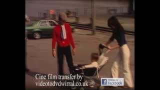 1979 Cine film of Concorde flight over Egremont amp scenes in Liverpool Airport [upl. by Enyrehtac]