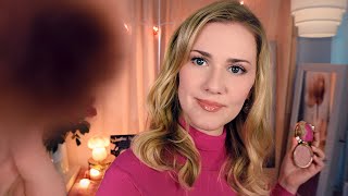 Your Personal Valentines Day Makeup 💖 ASMR Whisper [upl. by Enomrej]