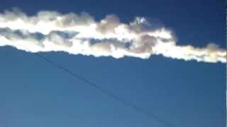 Meteorite in Russia BEST VIDEO 15022013 Meteor Russia Asteroid [upl. by Danforth333]