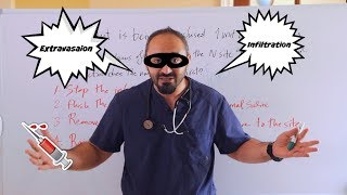 NCLEX 101  Extravasation vs Infiltration [upl. by Waldemar]