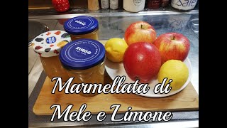 Marmellata di Mele Limone e Cannella  per una colazione da Campioni  Buonissima [upl. by Erinn453]