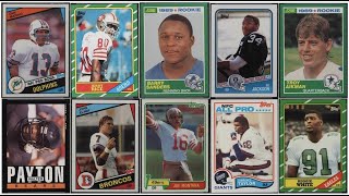 The 20 Most Valuable Football Cards from the 1980s [upl. by Engedi693]