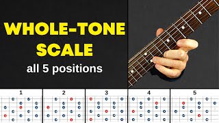 The Dream Sequence Scale  WHOLETONE SCALE Guitar Shapes amp How to Use Them [upl. by Suhpesoj237]