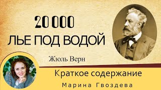 Краткое содержание 20 000 лье под водой Верн Ж Пересказ романа за 30 минут [upl. by Leahciam]