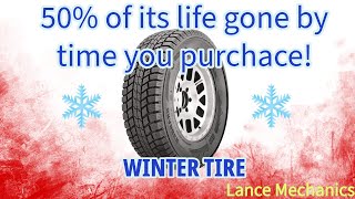 most winter tires are sold at 50 of their life [upl. by Macdonell]