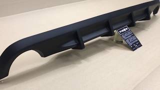 Instructions for installing our rear diffuser MODULO on the bumper Honda Accord 8 amp Acura TSX [upl. by Wescott566]