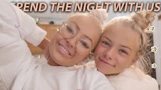 SPEND THE NIGHT WITH US VLOG sister night❤️ [upl. by Querida]