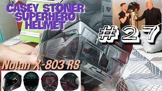 Stoner Superhero Helmet  Nolan X803 RS Ultra Carbon  Unboxing [upl. by Eleen207]