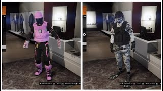 Modded Outfit Showcase 4 BEFF Gta 5 modded outfits on PS4 Using BEFF [upl. by Ymaral113]