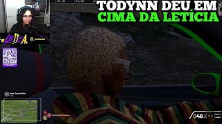 VISÃO DA LETÍCIA COM TODYNN DANDO EM CIMA DELA E ELA FALANDO ISSO  T4LARICO NA FAC DO LEVI [upl. by Pollyanna]