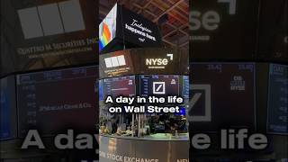 A day in my life at the New York Stock Exchange  Wall Street Vlog [upl. by Ecnedurp637]