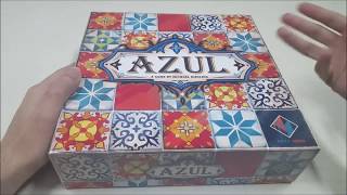 Tutorial Main Board Game  Azul [upl. by Enilav]