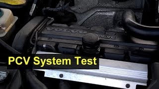 Volvo PCV system check 850 V70 S70 and others  VOTD [upl. by Wohlert]