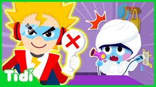 Superhero Safety Man Songs Compilation  Nursery Rhymes amp Kids Songs [upl. by Larochelle]