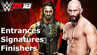 WWE Tommaso Ciampa EntranceSignaturesFinishers [upl. by Ativet]