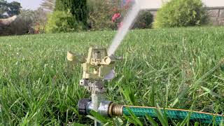 Melnor Metal Pulsating Sprinkler [upl. by Rednazxela596]