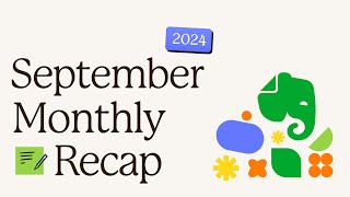 Whats new at Evernote 💜 September 2024 [upl. by Ahsenrad]