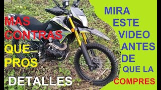 Crossmax 250 pro  Pros y Contras  Vento 250 [upl. by Eiznek]