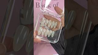 ASMR Applying Press on nails pressonails nails smallbusiness asmrvideo asmrsounds nailart [upl. by Marcela866]