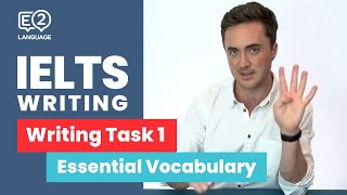 E2 IELTS Academic  Writing Task 1 with Jay  Essential Vocabulary [upl. by Atiuqad585]