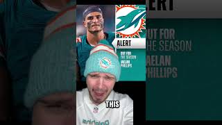 Dolphins Season Gets Even Worse… nfl nflviral nfltrending nflfootball [upl. by Allwein]