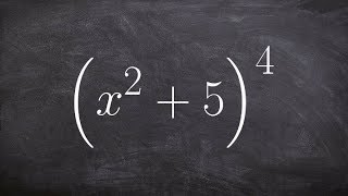 Using binomial expansion to expand a binomial to the fourth power [upl. by Annam654]