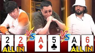 Two Way ALL IN For 162800 at HIGH STAKES Live Cash Game [upl. by Narad141]